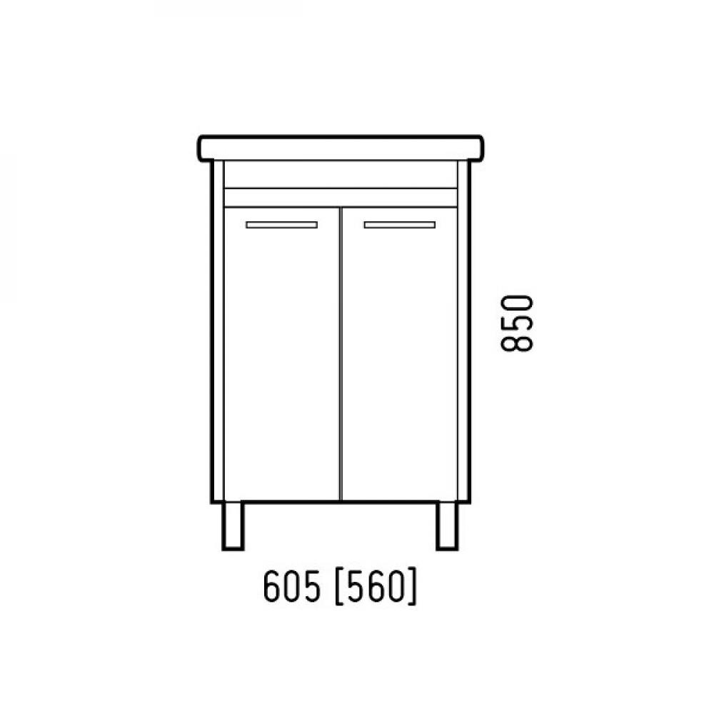 Фото 2 Тумба "Лорена 60" пайн 3274 Фото 2 Тумба "Лорена 60" пайн 3274