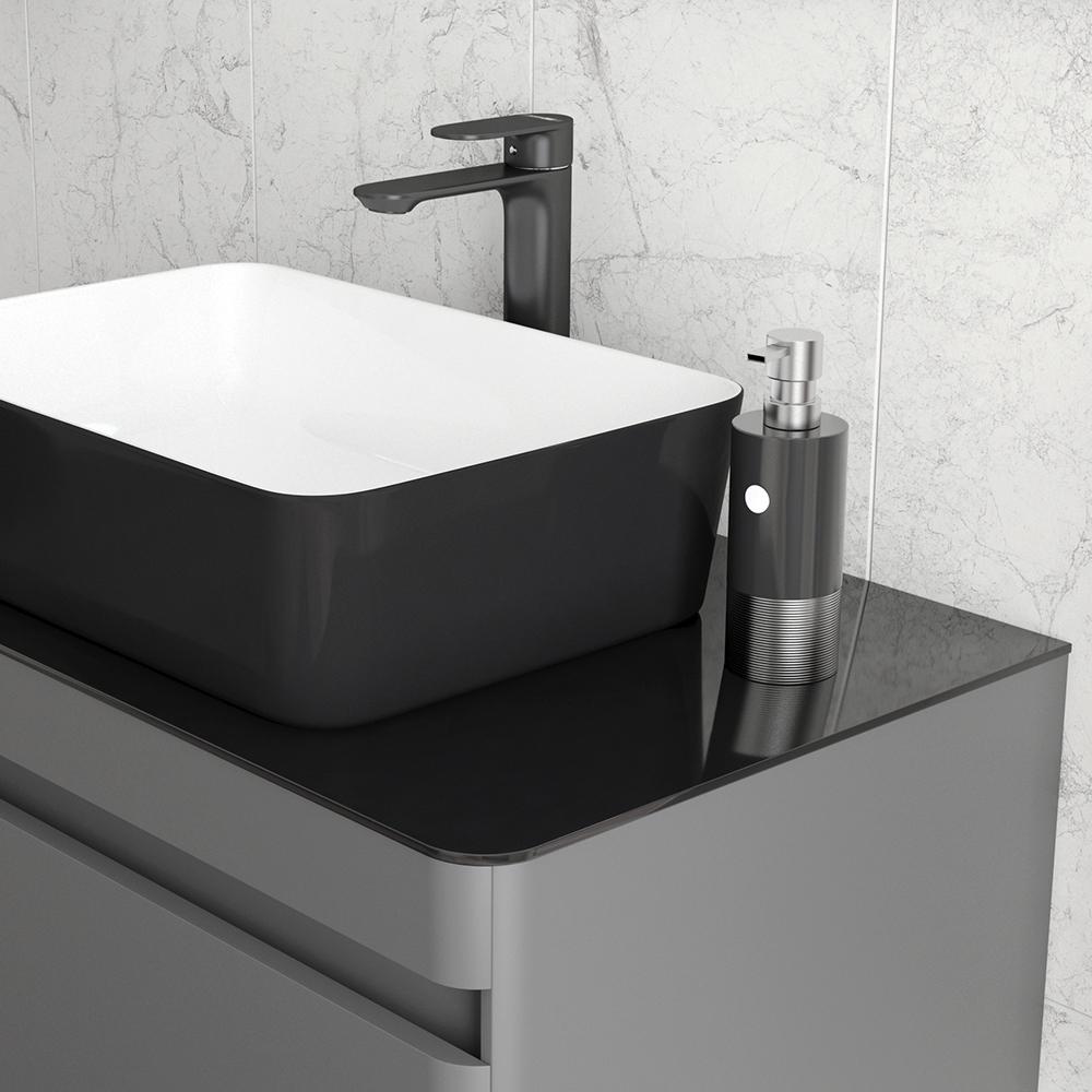 Столешница "Алабама" 80 М черная 25554 Столешница "Алабама" 80 М черная 25554