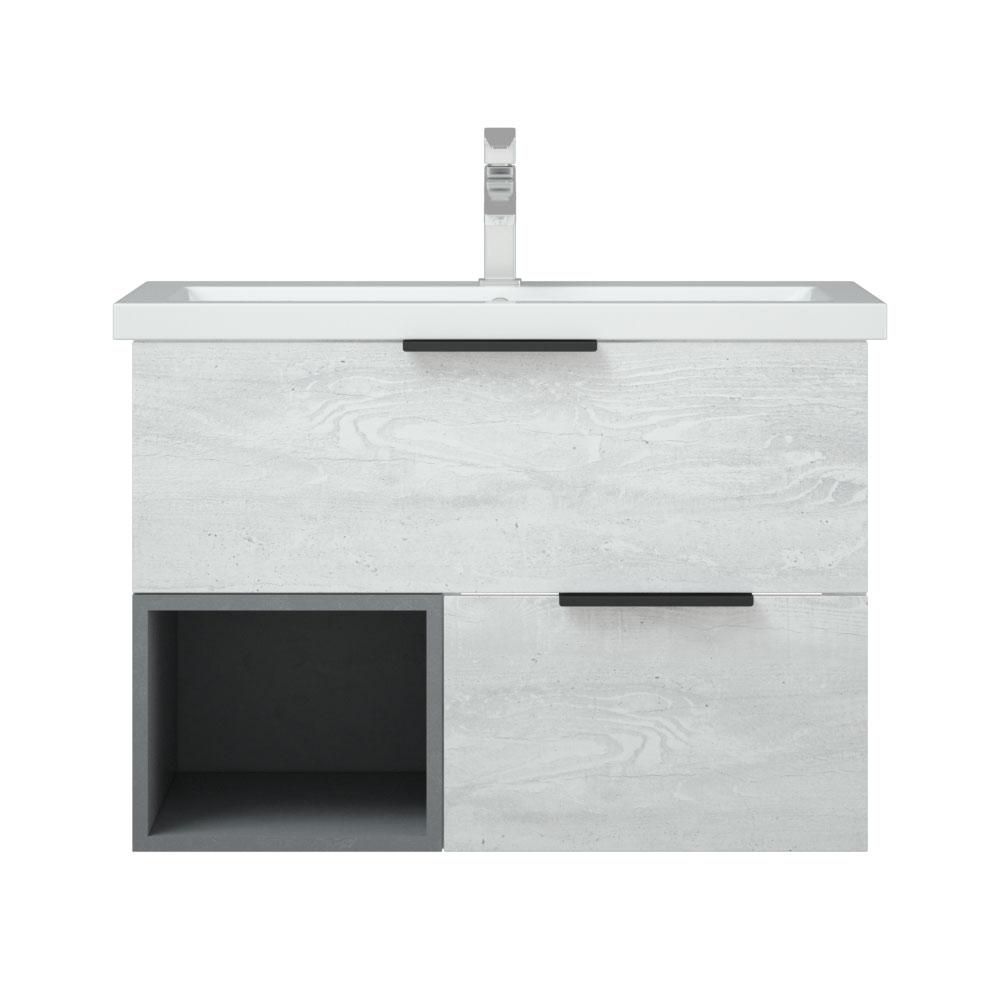 Тумба "Графит 80" Z2 навесная 20002 Тумба "Графит 80" Z2 навесная 20002