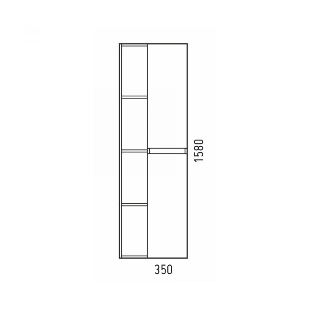 Фото 4 Пенал "Сэнди 50" навесной 20371 Фото 4 Пенал "Сэнди 50" навесной 20371