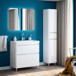 Алабама 80 Белый глянец (комплект напольный) Алабама 80 Белый глянец (комплект напольный)