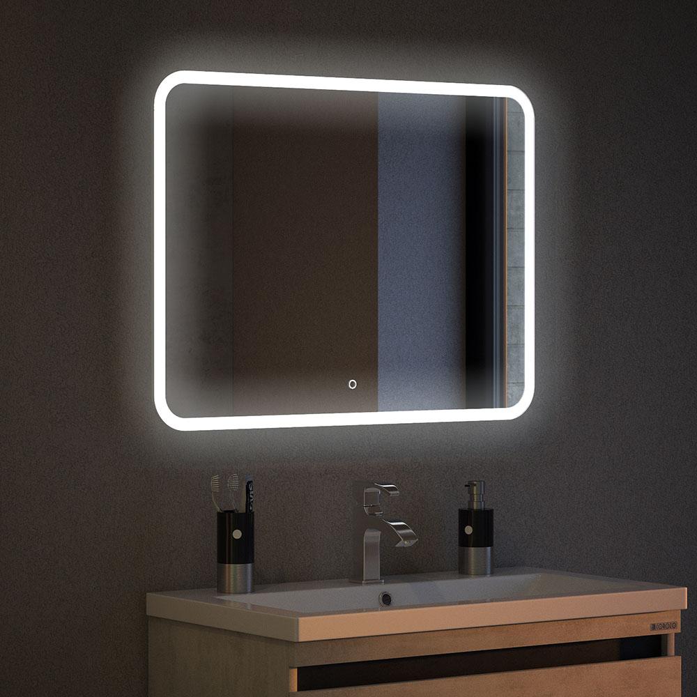 Фото 1 Зеркало "Альбано 80х60" LED 13231 Фото 1 Зеркало "Альбано 80х60" LED 13231