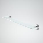 Полка стеклянная матовая 80х12х6 полкодерж. 13097 Полка стеклянная матовая 80х12х6 полкодерж. 13097