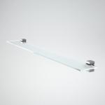 Полка стеклянная матовая 90х12х6 полкодерж. 13096 Полка стеклянная матовая 90х12х6 полкодерж. 13096