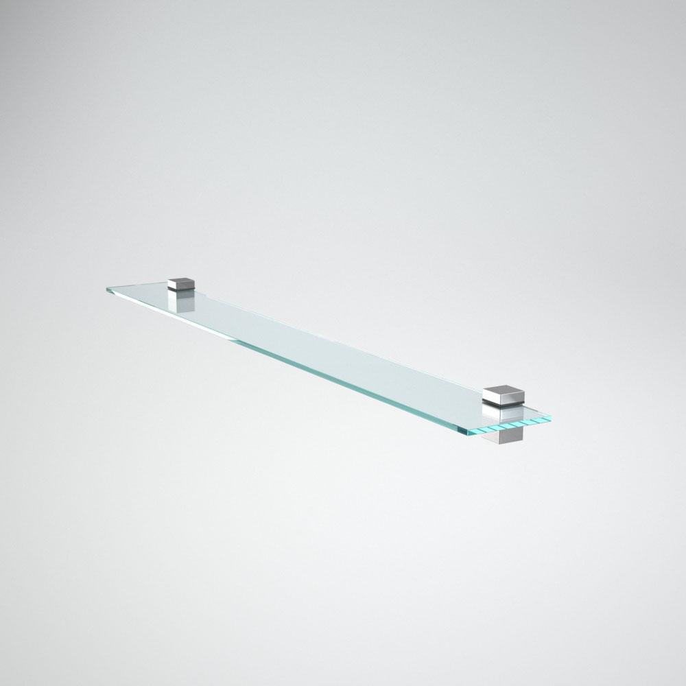 Полка стеклянная прозрачная 90х12х6 полкодерж. 14390 Полка стеклянная прозрачная 90х12х6 полкодерж. 14390