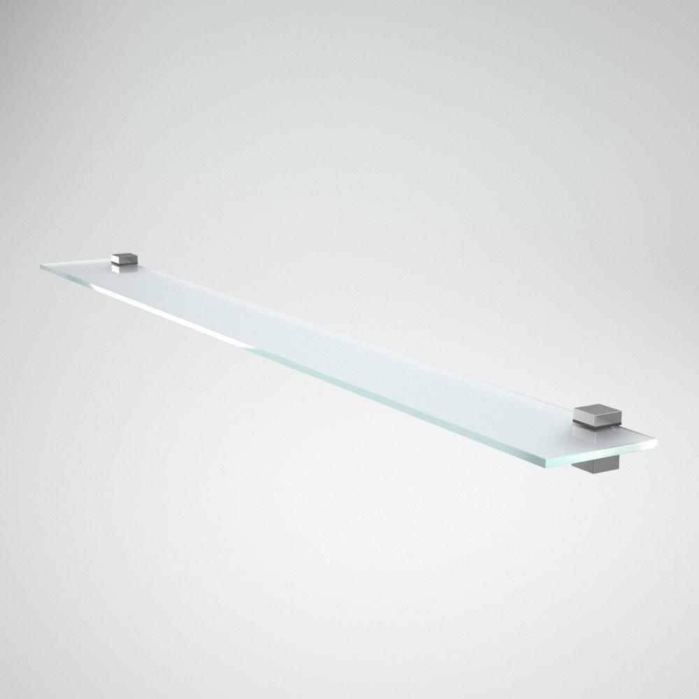 Полка стеклянная матовая 120х12х8 полкодерж. 13091 Полка стеклянная матовая 120х12х8 полкодерж. 13091