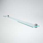 Полка стеклянная прозрачная 120х12х8 полкодерж. 14385 Полка стеклянная прозрачная 120х12х8 полкодерж. 14385