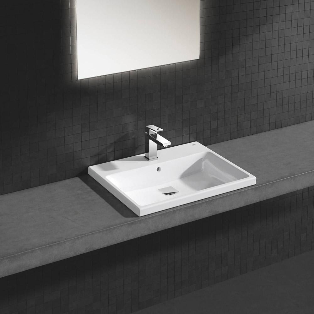 Фото 4 Смеситель для раковины 23445000 GROHE Eurocube средний излив 20984 Фото 4 Смеситель для раковины 23445000 GROHE Eurocube средний излив 20984