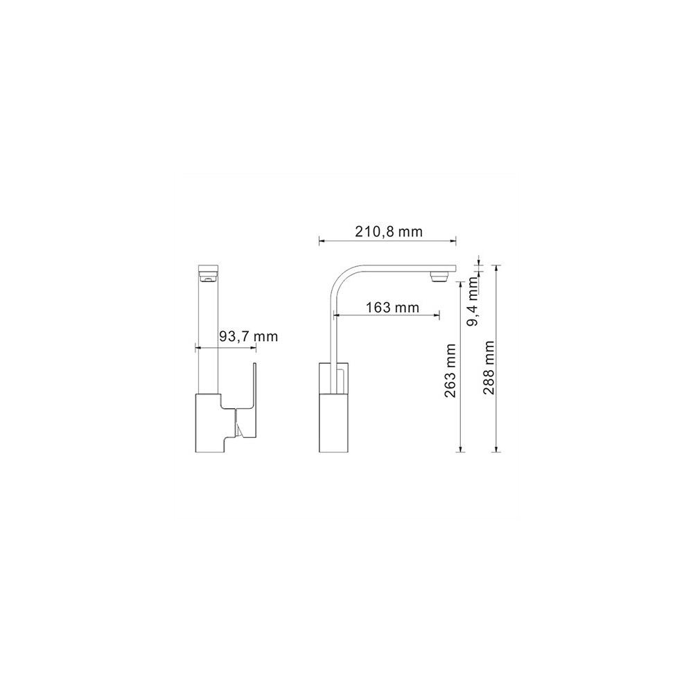 Фото 3 Смеситель ALME 1507 WasserKRAFT для кухни 16570 Фото 3 Смеситель ALME 1507 WasserKRAFT для кухни 16570